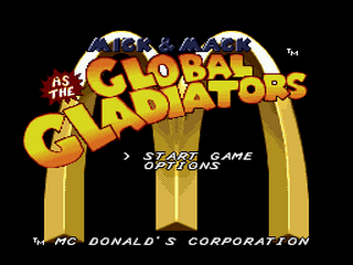 Mick and Mack Global Gladiators screenshot 2 for Sega Genesis